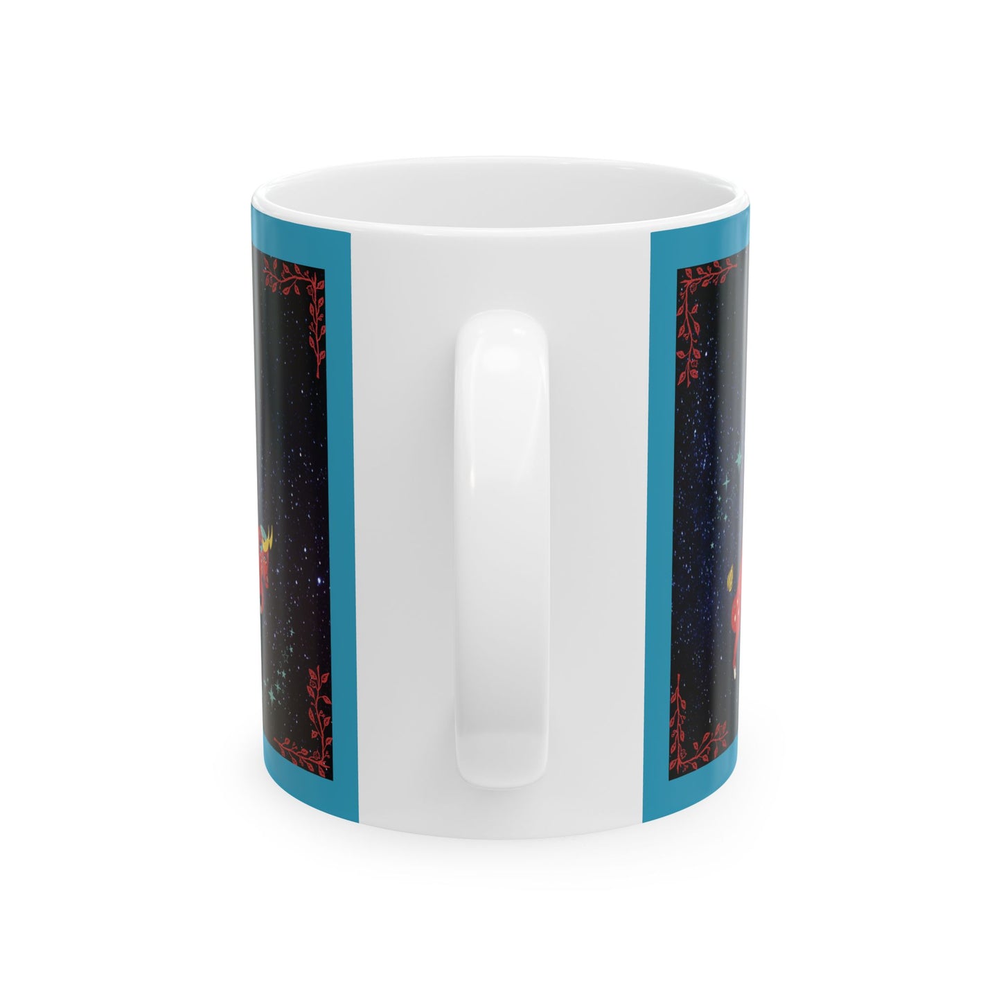 Taurus the Bull Mug, Taurus Zodiac Sign Mug, Taurus Coffee Cup, April, May Birthday Gift, Astrology Zodiac Mug, Horoscope Tea Cup, 11 Oz Cup