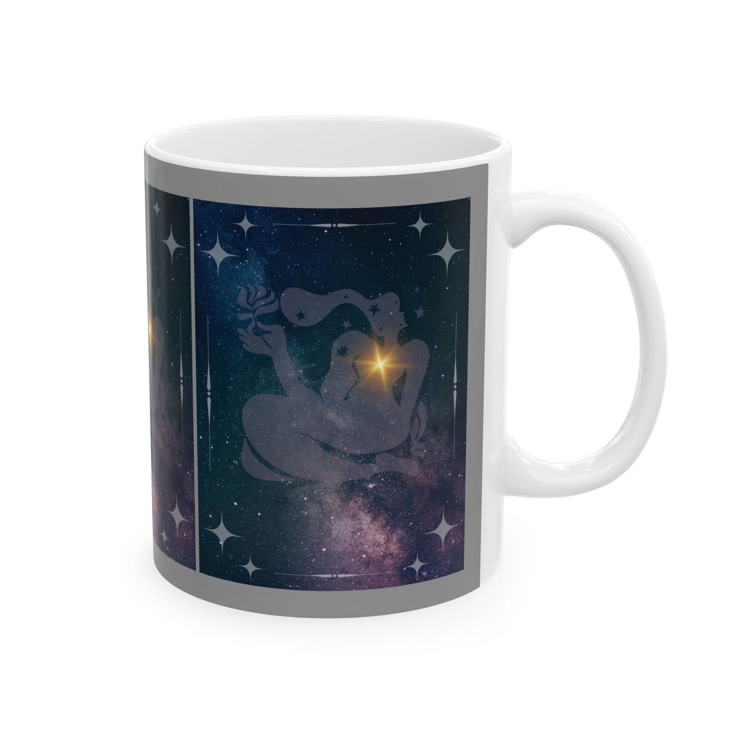 Custom Horoscope Zodiac Mug, Virgo Woman Mug, Gifts for Women, 11oz Ceramic Coffee Mug, August September Birthday Gifts, Gifts for Friends