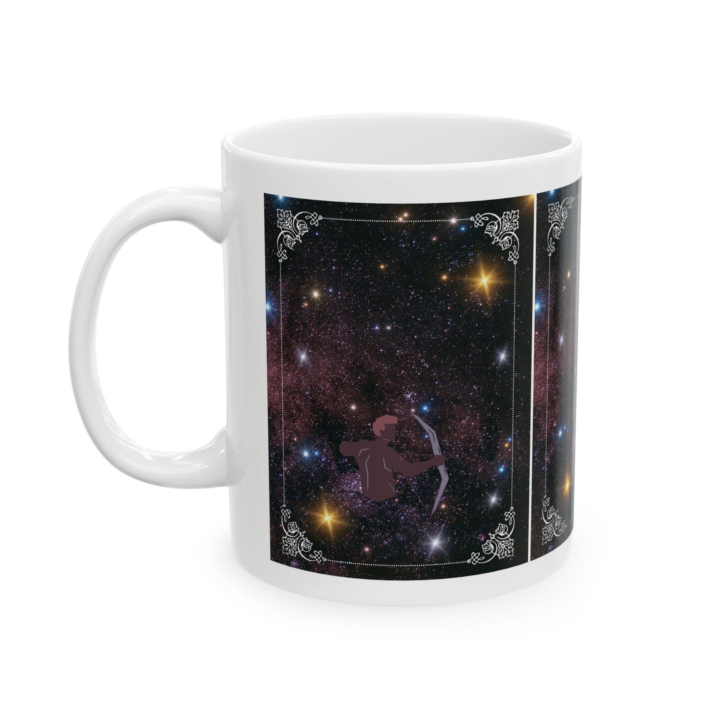 Sagittarius Archer Mug, Zodiac Astrology Coffee Mugs, Sagittarius Nov 22- Dec 21 Tea Mug, 11oz Ceramic Coffee Mug, Centaur Mug, Zodiac Gift
