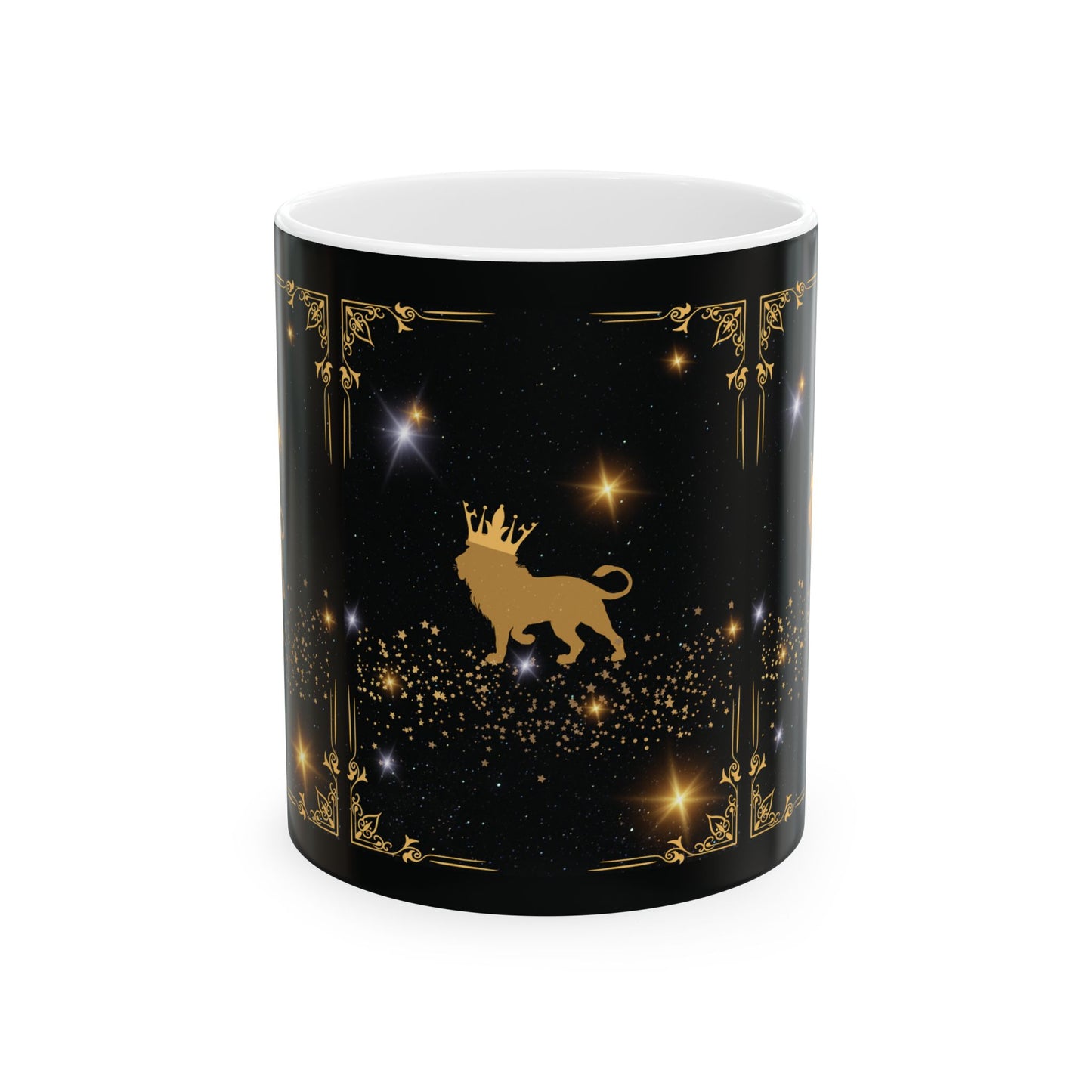 Zodiac Astrology Sign Mugs, Leo Zodiac Coffee Mug, Celestial Horoscope Mug, 11oz Ceramic Beverage Mugs, Leo Coffee & Tea Mug, Horoscope Gift