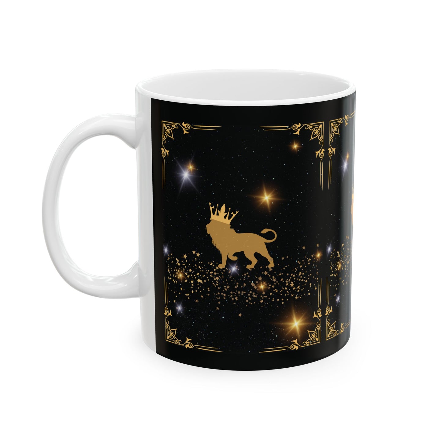 Zodiac Astrology Sign Mugs, Leo Zodiac Coffee Mug, Celestial Horoscope Mug, 11oz Ceramic Beverage Mugs, Leo Coffee & Tea Mug, Horoscope Gift
