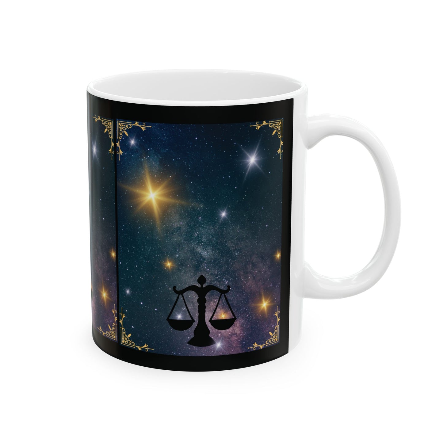 Libra Zodiac Mug, Horoscope Coffee Cup, Astrology Zodiac Sign Mug 11oz, Sep 23-Oct 22 Tea Cup, Libra Constellation Tea Mug, Libra Scale Mug