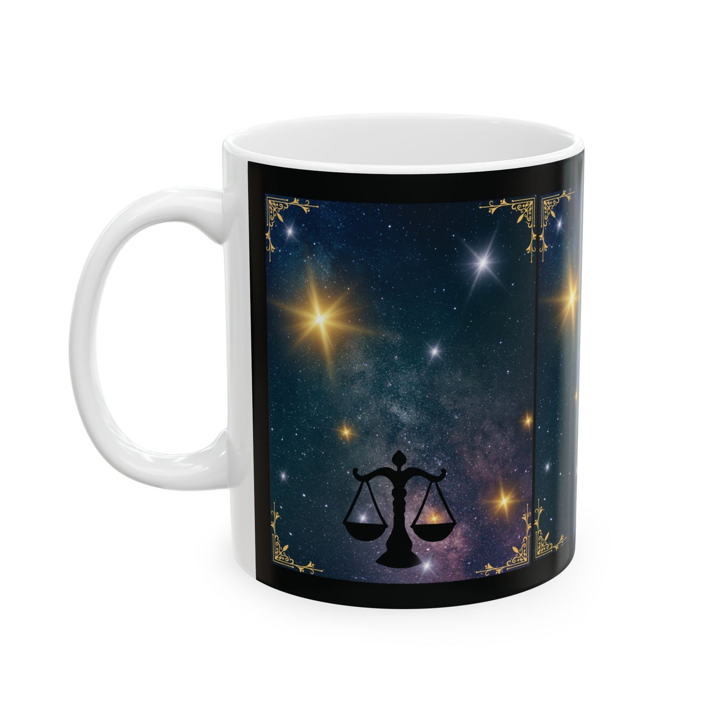 Libra Zodiac Mug, Horoscope Coffee Cup, Astrology Zodiac Sign Mug 11oz, Sep 23-Oct 22 Tea Cup, Libra Constellation Tea Mug, Libra Scale Mug