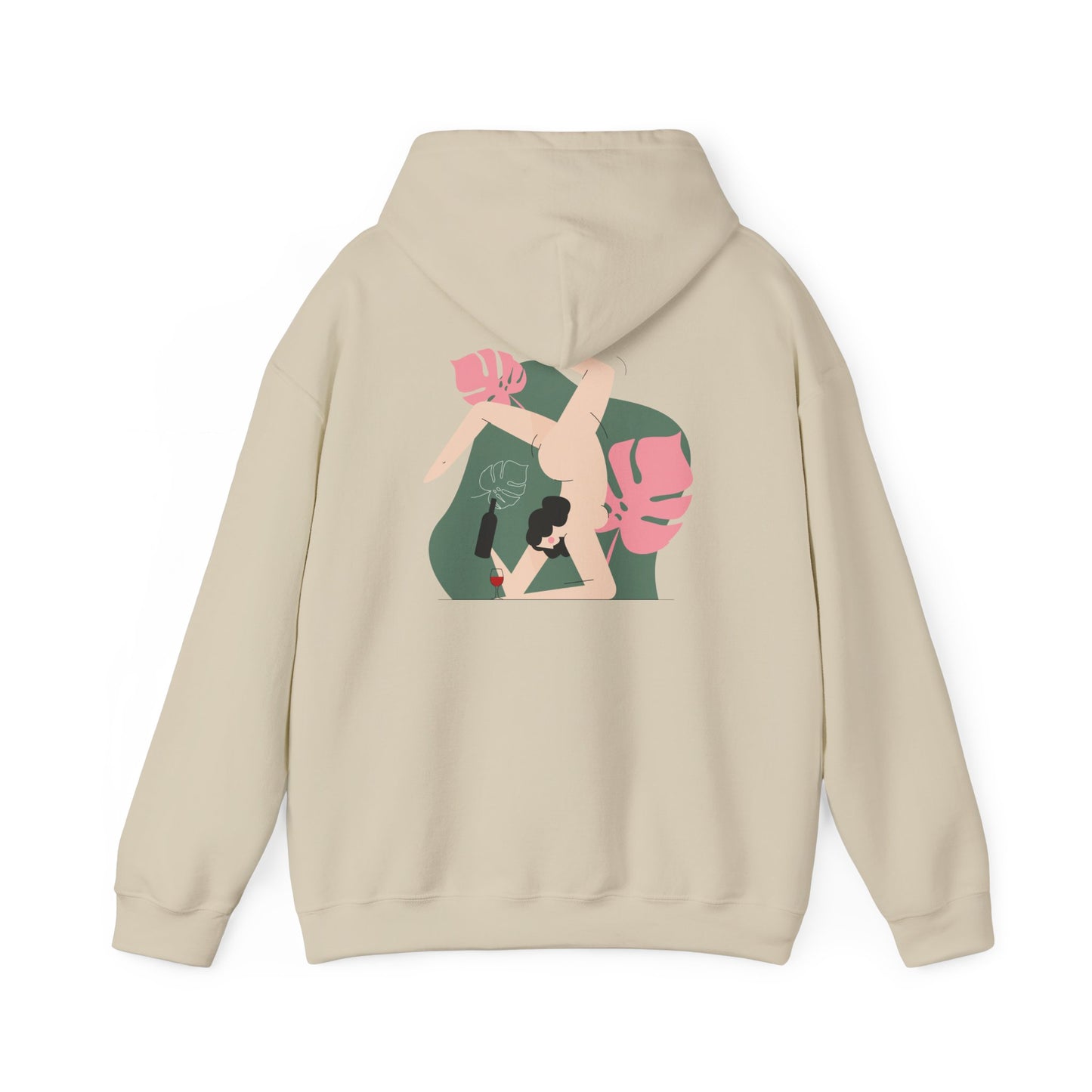 Be Free Nude Lady Heavy Blend Sweatshirt, Inhibitions Cartwheel Hoodie, Outdoor Freedom Jumper, Unisex Hooded Pullover, Nature Vibes Top