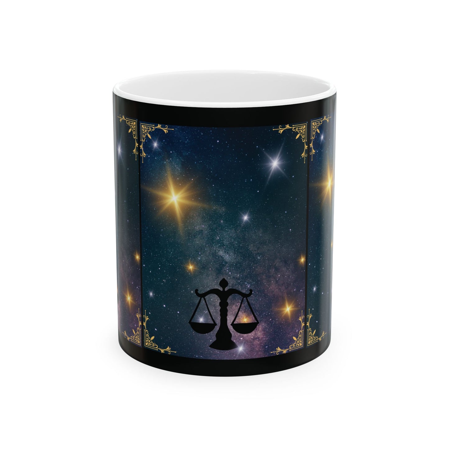 Libra Zodiac Mug, Horoscope Coffee Cup, Astrology Zodiac Sign Mug 11oz, Sep 23-Oct 22 Tea Cup, Libra Constellation Tea Mug, Libra Scale Mug