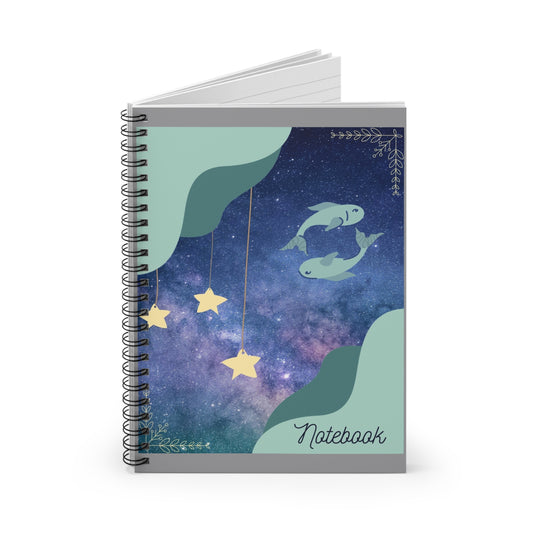 Stargaze Your Way to Inspiration with Bottega KCarroll Collection's Astrological Zodiac Notebooks & Journals Pisces Sign Feb 19- Mar 20