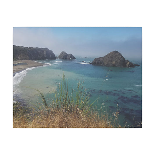 Beautiful Coastline California West Coast Pacific Ocean Matte Canvas, Stretched, 0.75" California Pacific Ocean West Coast Wall Decor