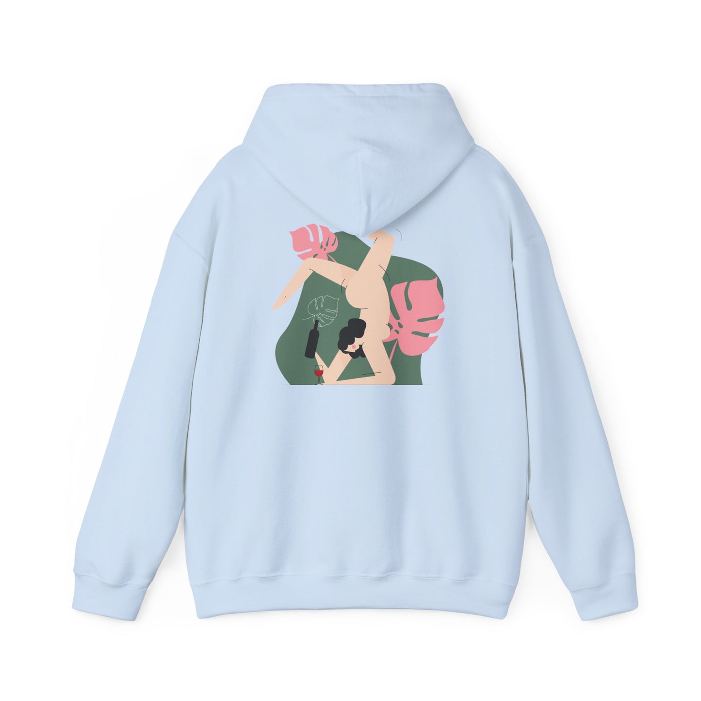 Be Free Nude Lady Heavy Blend Sweatshirt, Inhibitions Cartwheel Hoodie, Outdoor Freedom Jumper, Unisex Hooded Pullover, Nature Vibes Top