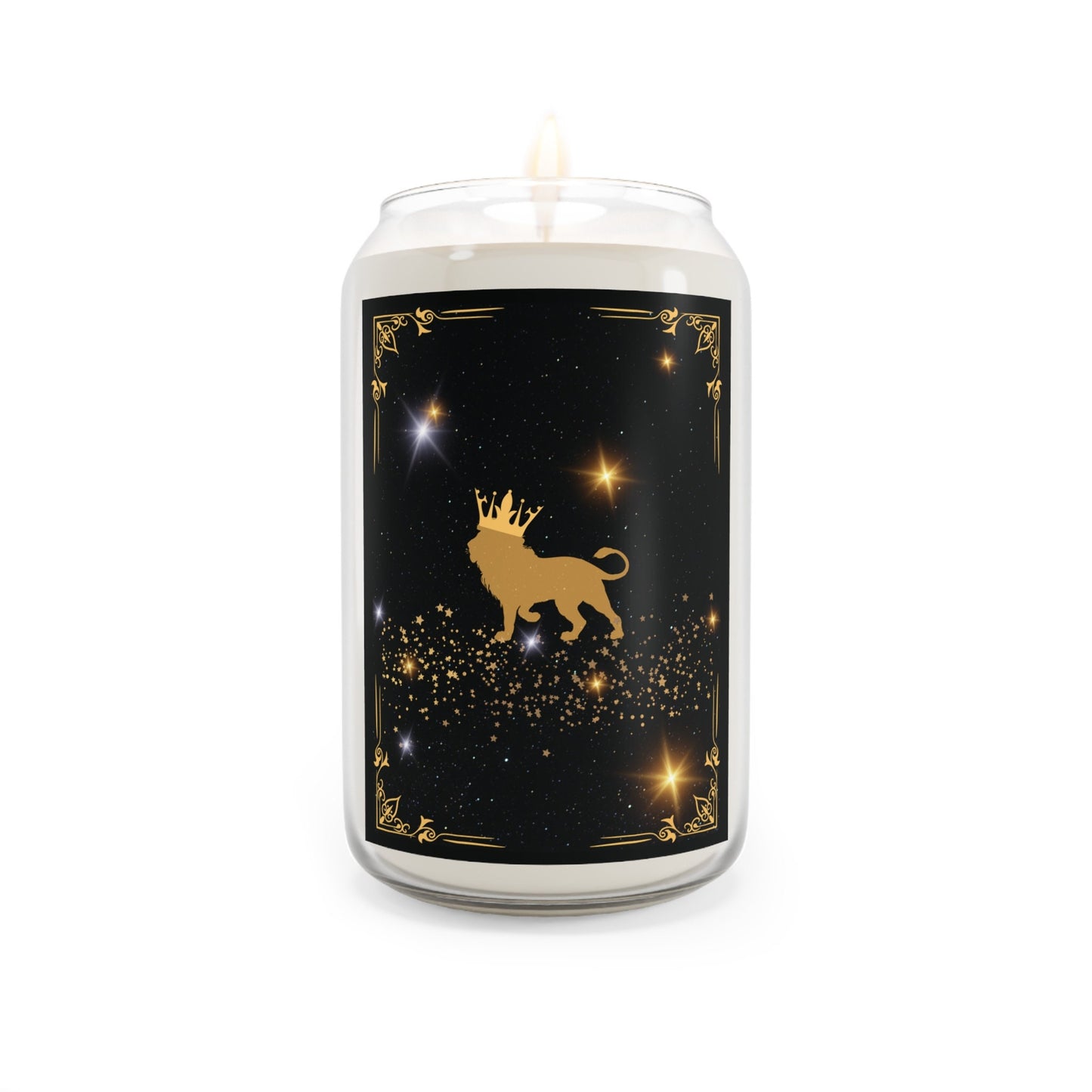 Zodiac Candles - Leo Star Sign - Unique Scents & Designs - Soy Wax - Get in Tune with Your Inner Astrology - Relaxing Aromatherapy