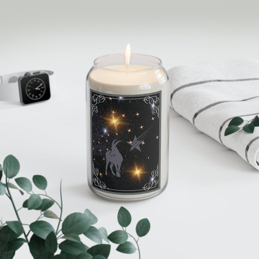 Zodiac Candles - Capricorn Star Sign - Unique Scents & Designs - Soy Wax - Get in Tune with Your Inner Astrology - Relaxing Aromatherapy