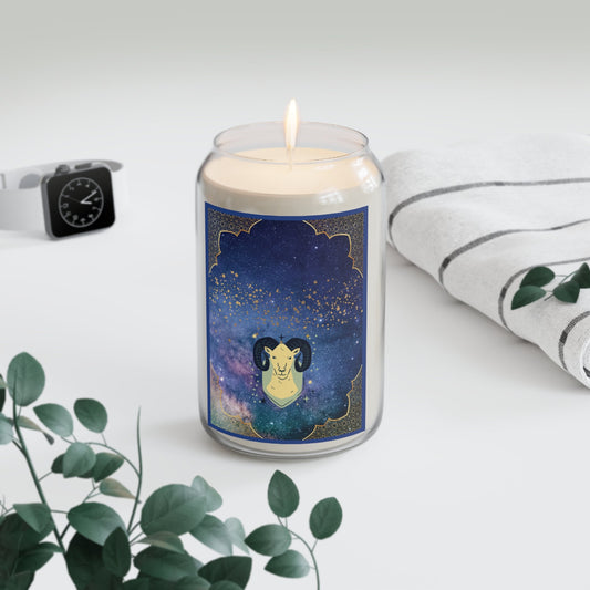 Zodiac Candles - Aries Star Sign - Unique Scents & Designs - Soy Wax - Get in Tune with Your Inner Astrology - Relaxing Aromatherapy