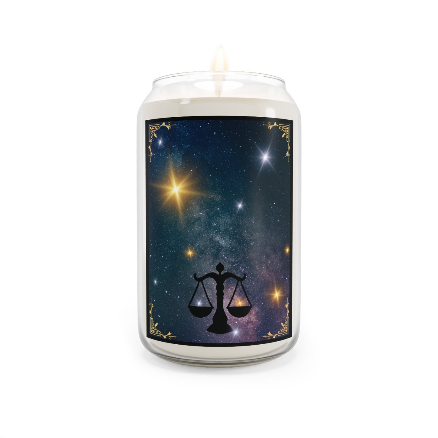 Zodiac Candles - Libra Star Sign - Unique Scents & Designs - Soy Wax - Get in Tune with Your Inner Astrology - Relaxing Aromatherapy