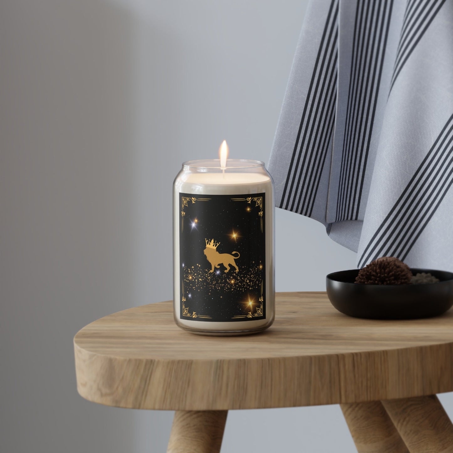 Zodiac Candles - Leo Star Sign - Unique Scents & Designs - Soy Wax - Get in Tune with Your Inner Astrology - Relaxing Aromatherapy