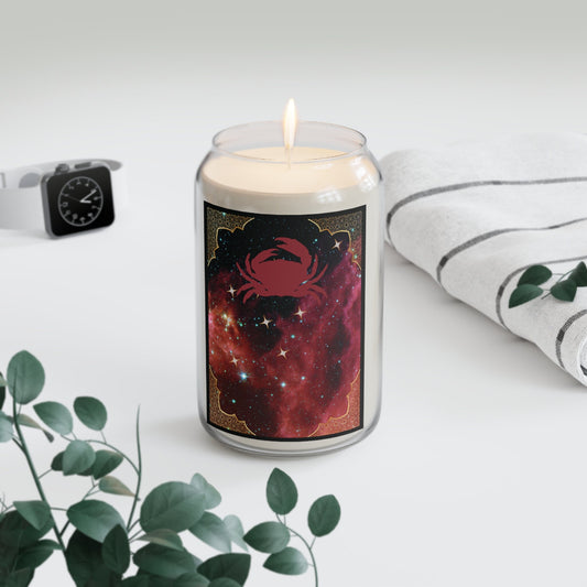 Zodiac Candles - Cancer Star Sign - Unique Scents & Designs - Soy Wax - Get in Tune with Your Inner Astrology - Relaxing Aromatherapy