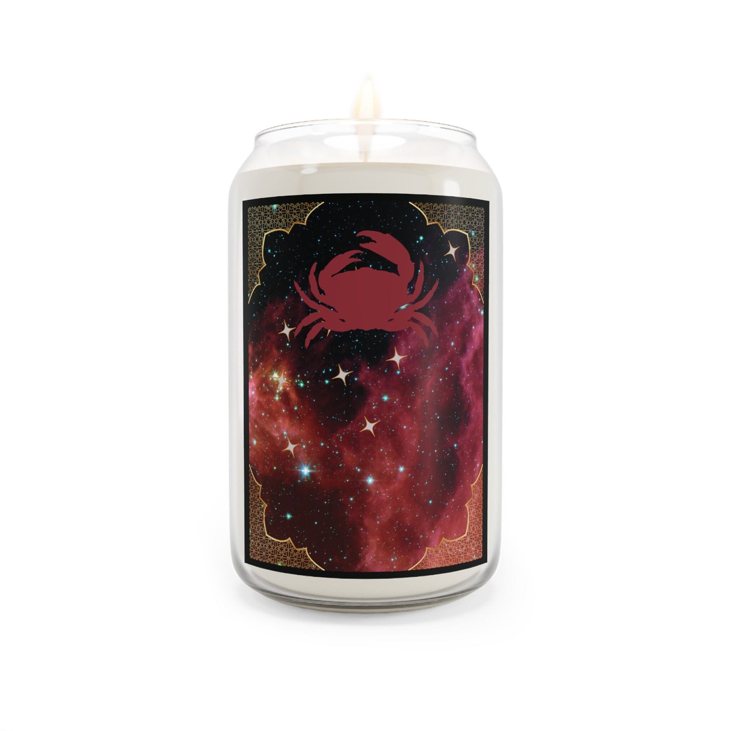 Zodiac Candles - Cancer Star Sign - Unique Scents & Designs - Soy Wax - Get in Tune with Your Inner Astrology - Relaxing Aromatherapy