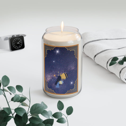 Zodiac Candles - Aquarius Star Sign - Unique Scents & Designs - Soy Wax - Get in Tune with Your Inner Astrology - Relaxing Aromatherapy