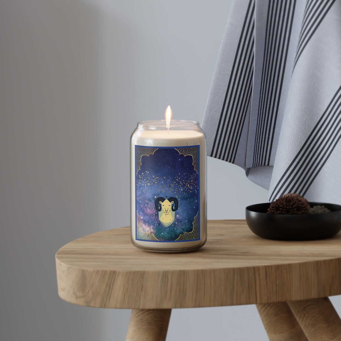 Zodiac Candles - Aries Star Sign - Unique Scents & Designs - Soy Wax - Get in Tune with Your Inner Astrology - Relaxing Aromatherapy