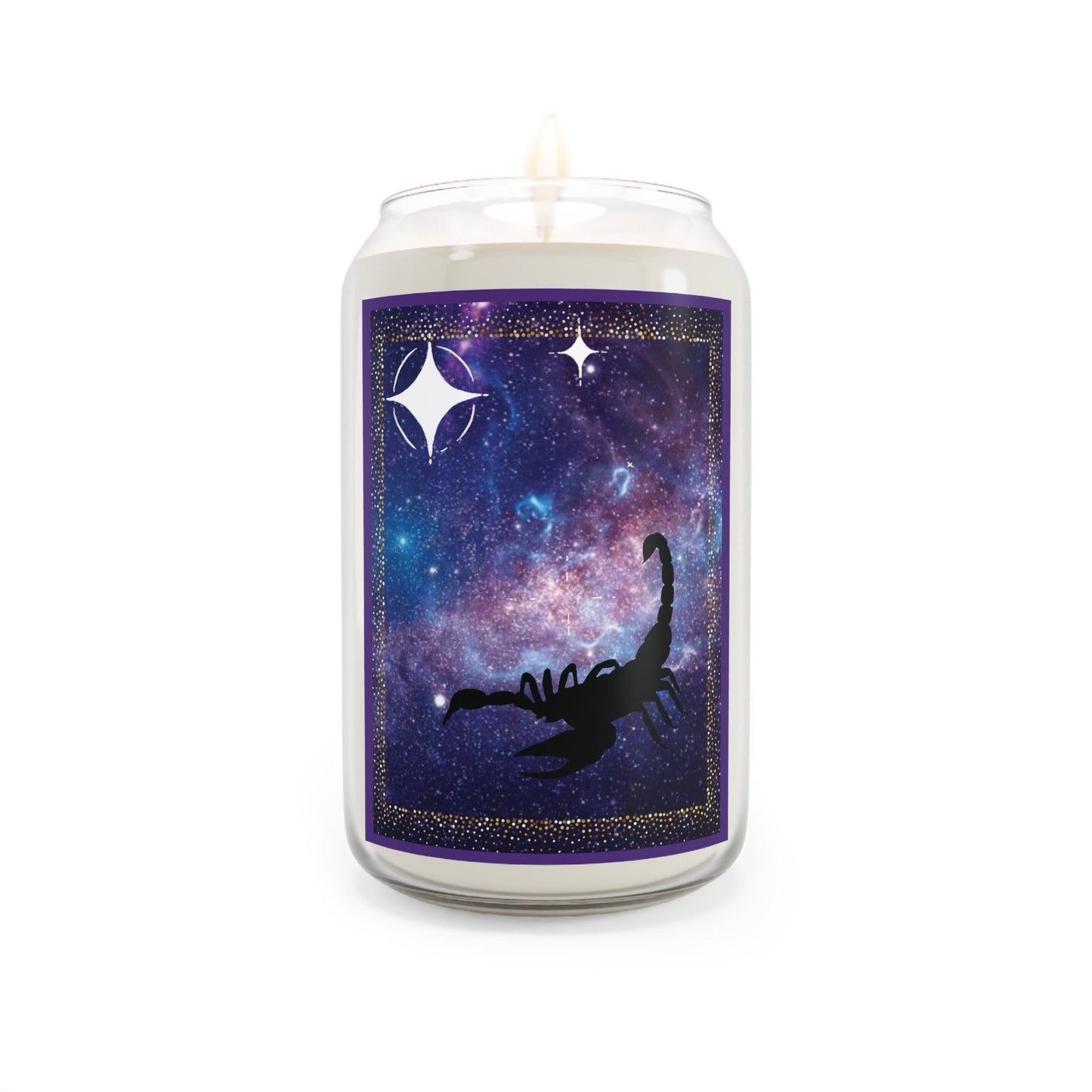 Zodiac Candles - Scorpio Star Sign - Unique Scents & Designs - Soy Wax - Get in Tune with Your Inner Astrology - Relaxing Aromatherapy