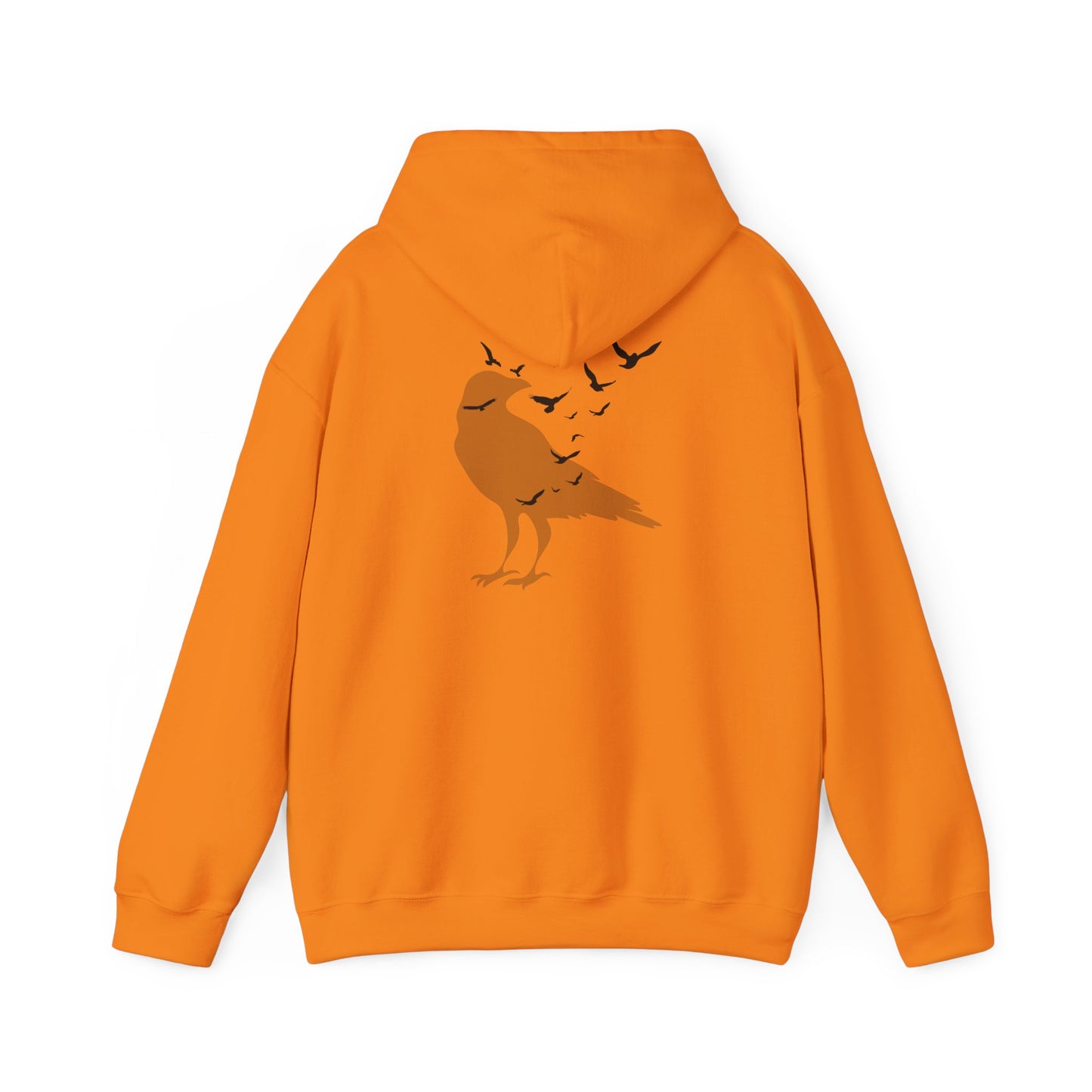 Crow Murder Unisex Hoodie, Crow Lovers Sweatshirt, Fall Season Spirit Top, Gothic Bird Sweatshirt, Halloween Hoodie
