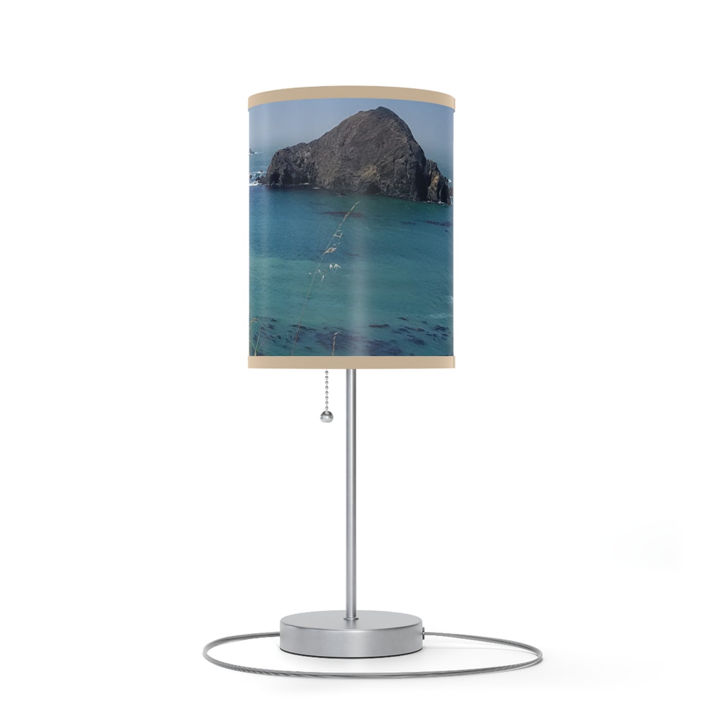 Pacific Ocean California West Coast Lamp on a Stand US|CA plug Digital Print Art Unique Home Decor  Photography  Birthday Christmas Gift