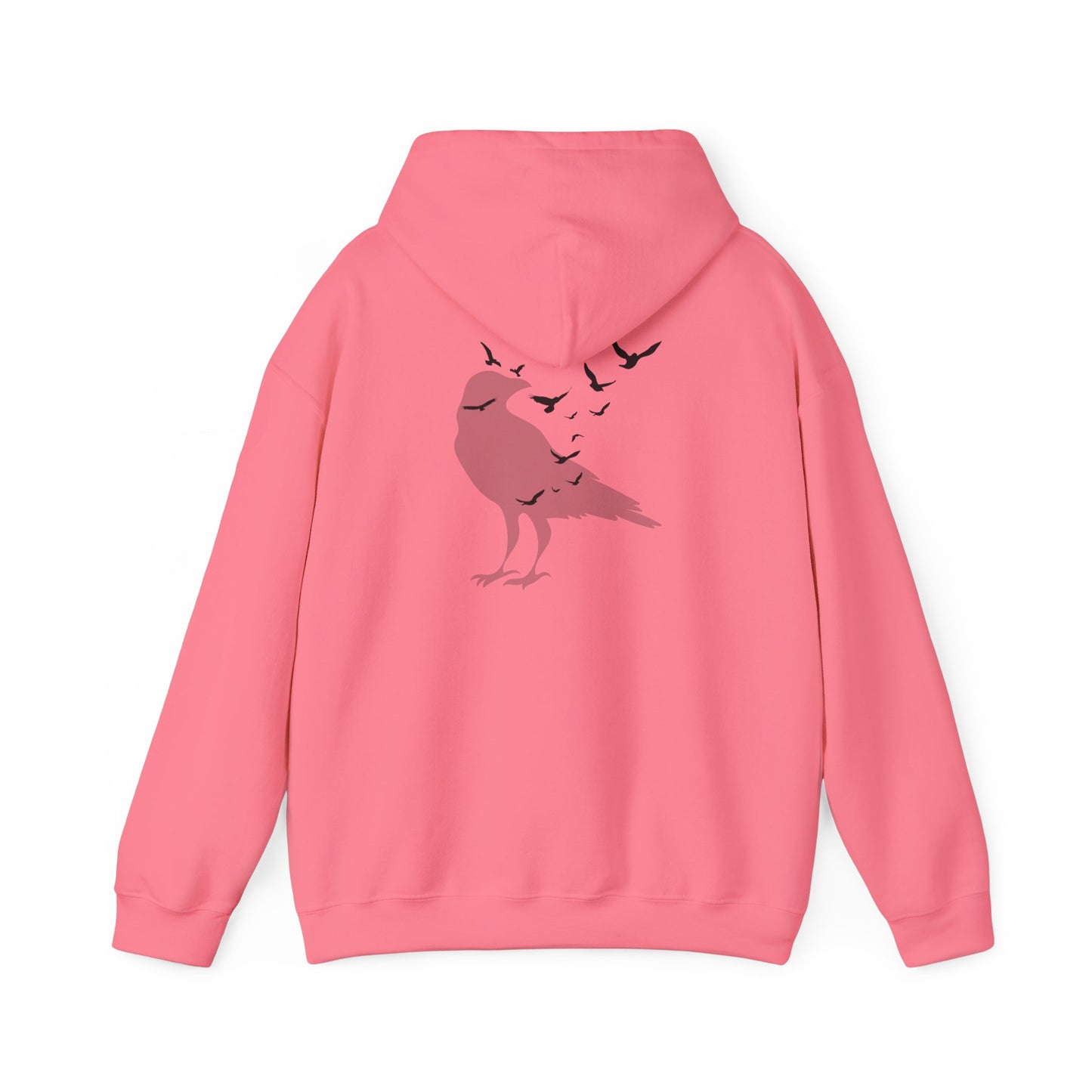 Crow Murder Unisex Hoodie, Crow Lovers Sweatshirt, Fall Season Spirit Top, Gothic Bird Sweatshirt, Halloween Hoodie