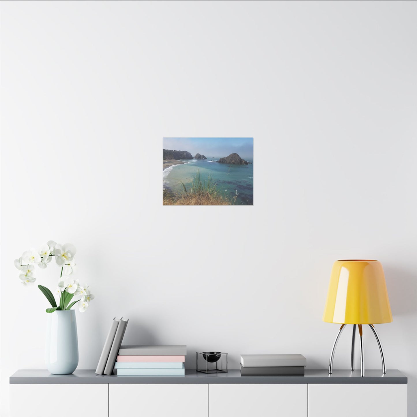 Beautiful Coastline California West Coast Pacific Ocean Matte Canvas, Stretched, 0.75" California Pacific Ocean West Coast Wall Decor