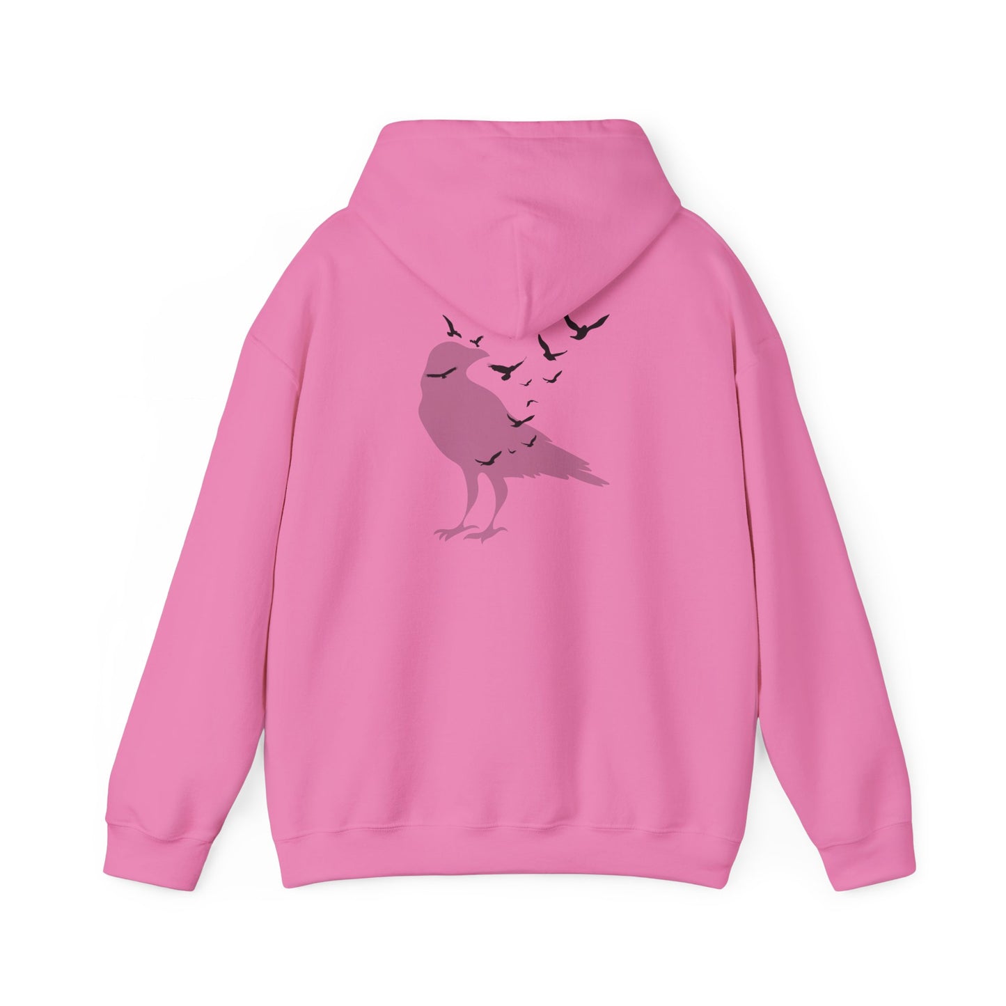 Crow Murder Unisex Hoodie, Crow Lovers Sweatshirt, Fall Season Spirit Top, Gothic Bird Sweatshirt, Halloween Hoodie