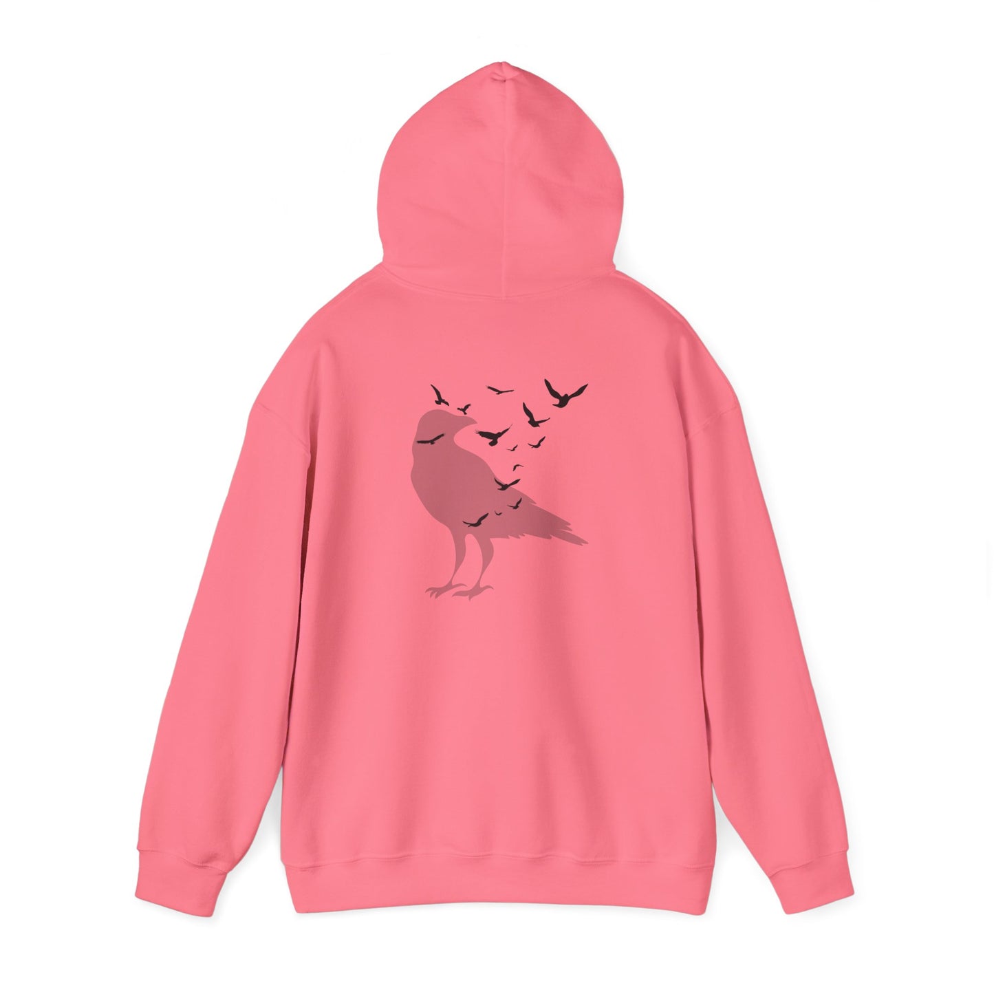 Crow Murder Unisex Hoodie, Crow Lovers Sweatshirt, Fall Season Spirit Top, Gothic Bird Sweatshirt, Halloween Hoodie