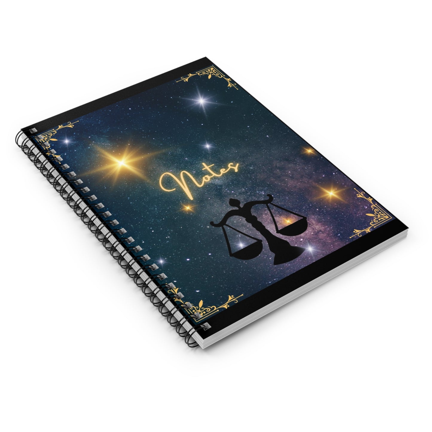 Stargaze Your Way to Inspiration with Bottega KCarroll Collection's Astrological Zodiac Notebooks & Journals Libra Sign - Sep 23- Oct 22