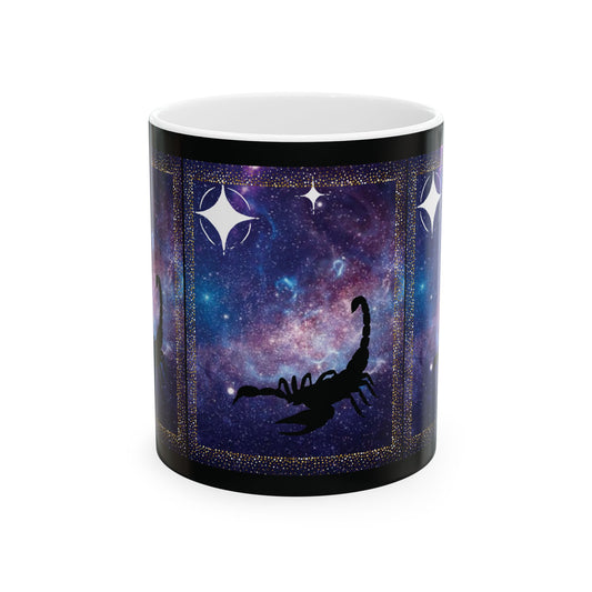 Scorpio Zodiac Mug, Personalized Astrology Tea Cup, Star Sign Mug, Oct 23- Nov 21 Tee Cup, Scorpio Gift, Astrology Zodiac Mug, Friend Gift