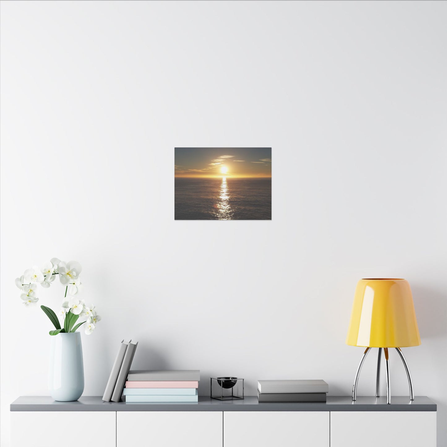 West Coast California Print Art, California Sunset Photo Print, Pacific Ocean Sunset Matte Canvas Print, Home Decor Wall Art, Vacation Decor
