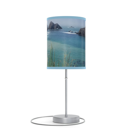 Pacific Ocean California West Coast Lamp on a Stand US|CA plug Digital Print Art Unique Home Decor  Photography  Birthday Christmas Gift