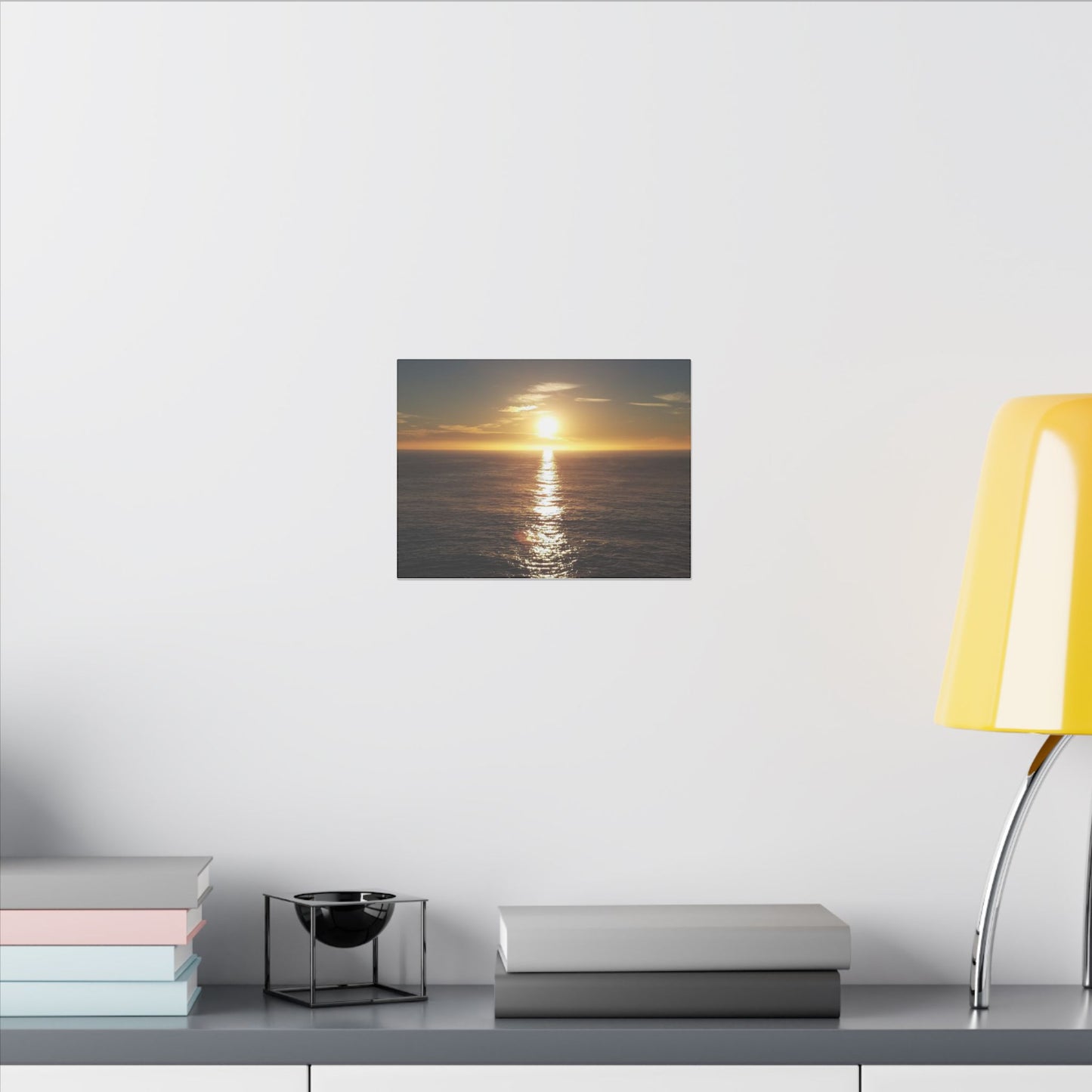 West Coast California Print Art, California Sunset Photo Print, Pacific Ocean Sunset Matte Canvas Print, Home Decor Wall Art, Vacation Decor