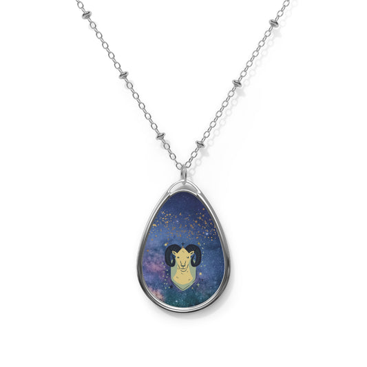 Wear the Cosmos in our Zodiac Necklaces- Celestial Jewelry - Aries the Ram - Mar 21- Apr 19 - Birthday Tribute - Star Sign Necklace