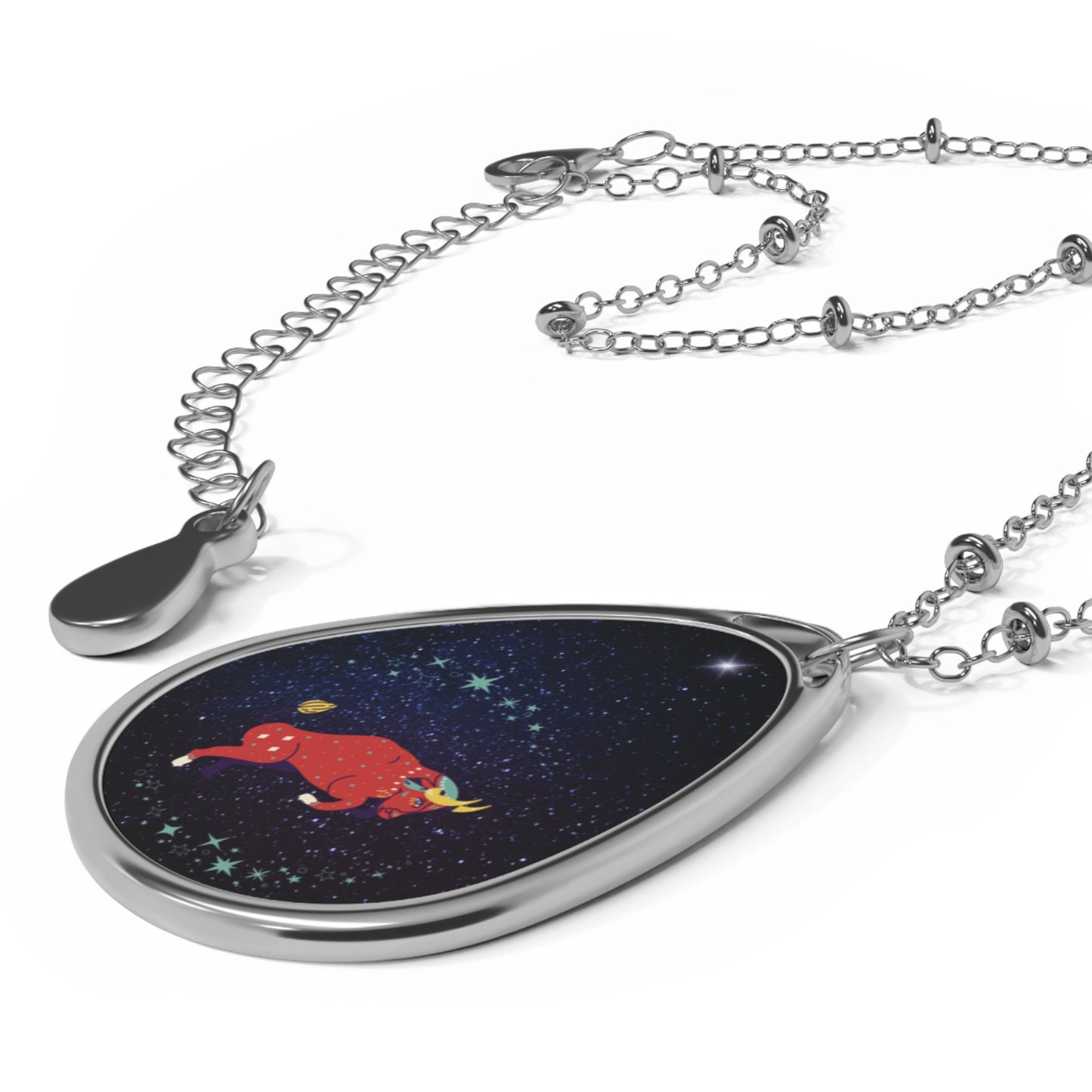 Wear the Cosmos in our Zodiac Necklaces- Celestial Jewelry - Taurus the Bull - Apr 20- May 20 - Birthday Tribute - Star Sign Necklace