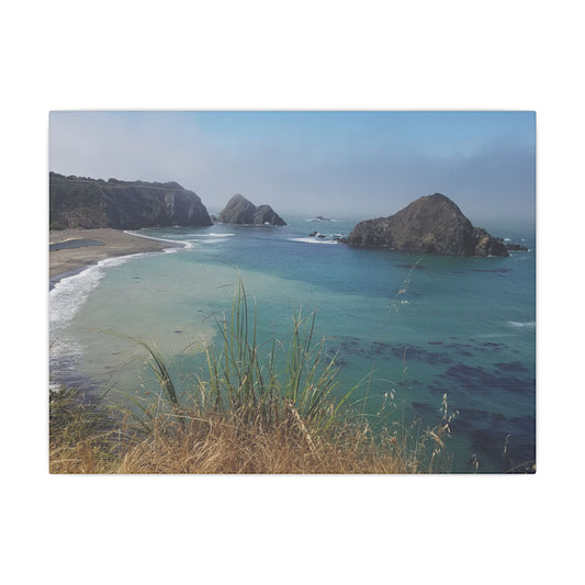 Beautiful Coastline California West Coast Pacific Ocean Matte Canvas, Stretched, 0.75" California Pacific Ocean West Coast Wall Decor