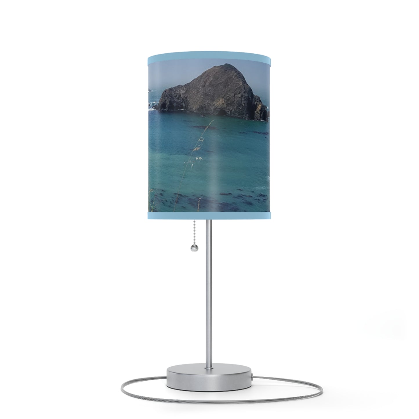 Pacific Ocean California West Coast Lamp on a Stand US|CA plug Digital Print Art Unique Home Decor  Photography  Birthday Christmas Gift