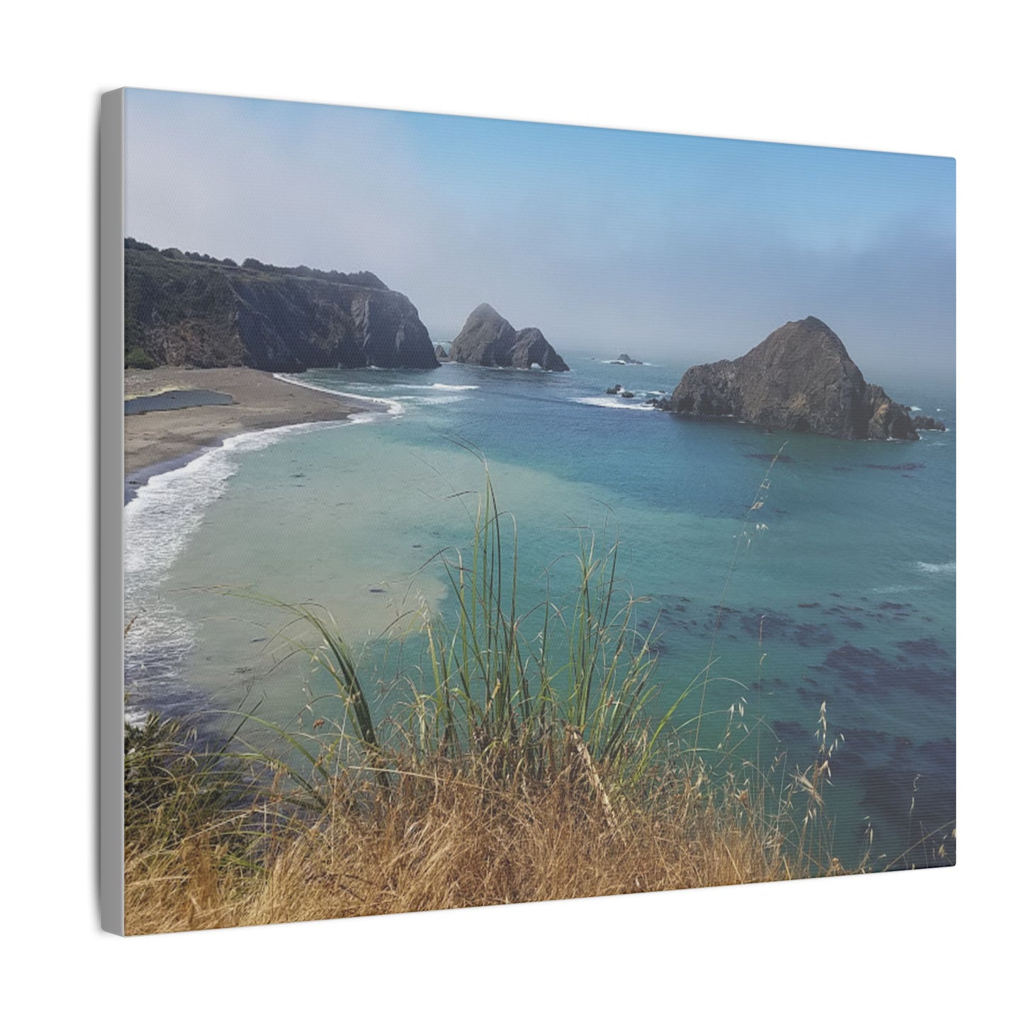 Beautiful Coastline California West Coast Pacific Ocean Matte Canvas, Stretched, 0.75" California Pacific Ocean West Coast Wall Decor