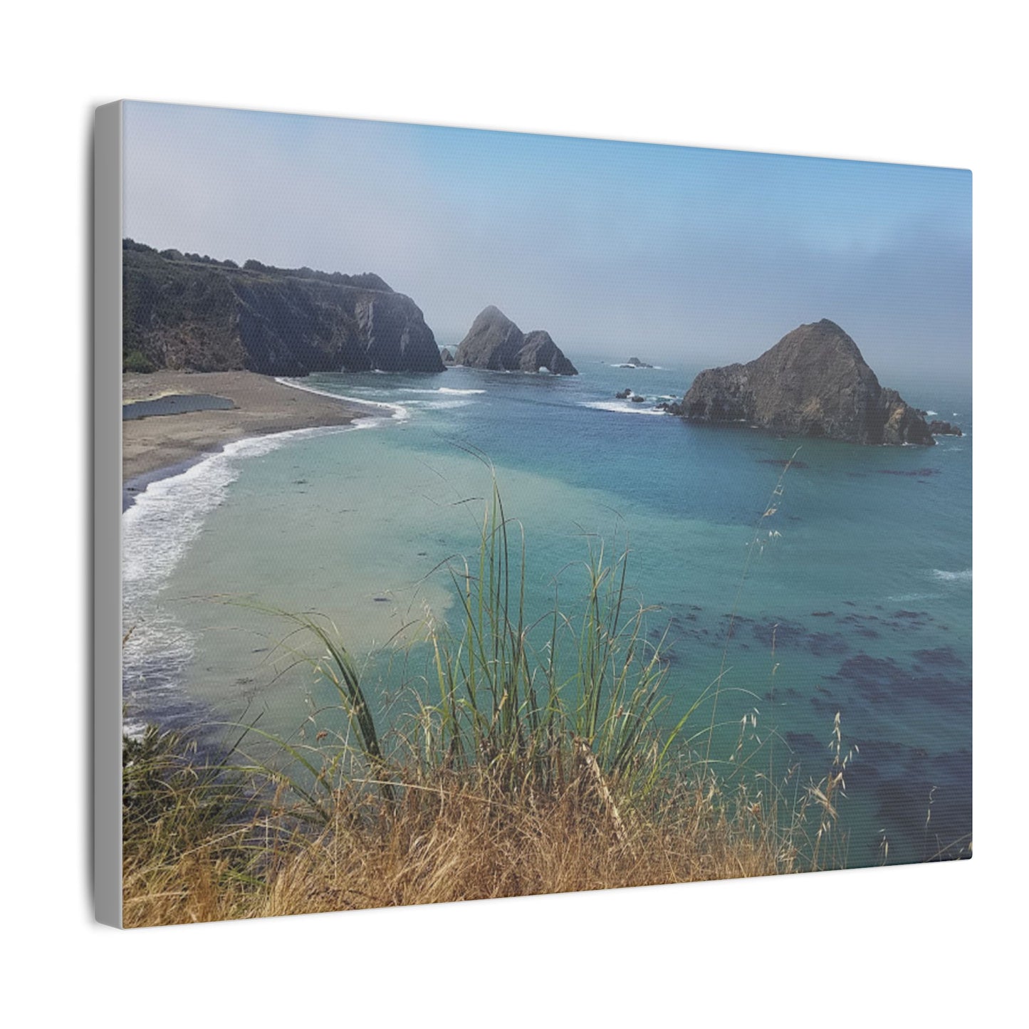 Beautiful Coastline California West Coast Pacific Ocean Matte Canvas, Stretched, 0.75" California Pacific Ocean West Coast Wall Decor