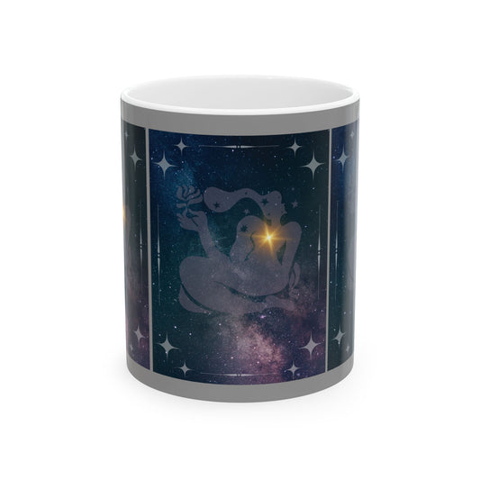 Custom Horoscope Zodiac Mug, Virgo Woman Mug, Gifts for Women, 11oz Ceramic Coffee Mug, August September Birthday Gifts, Gifts for Friends