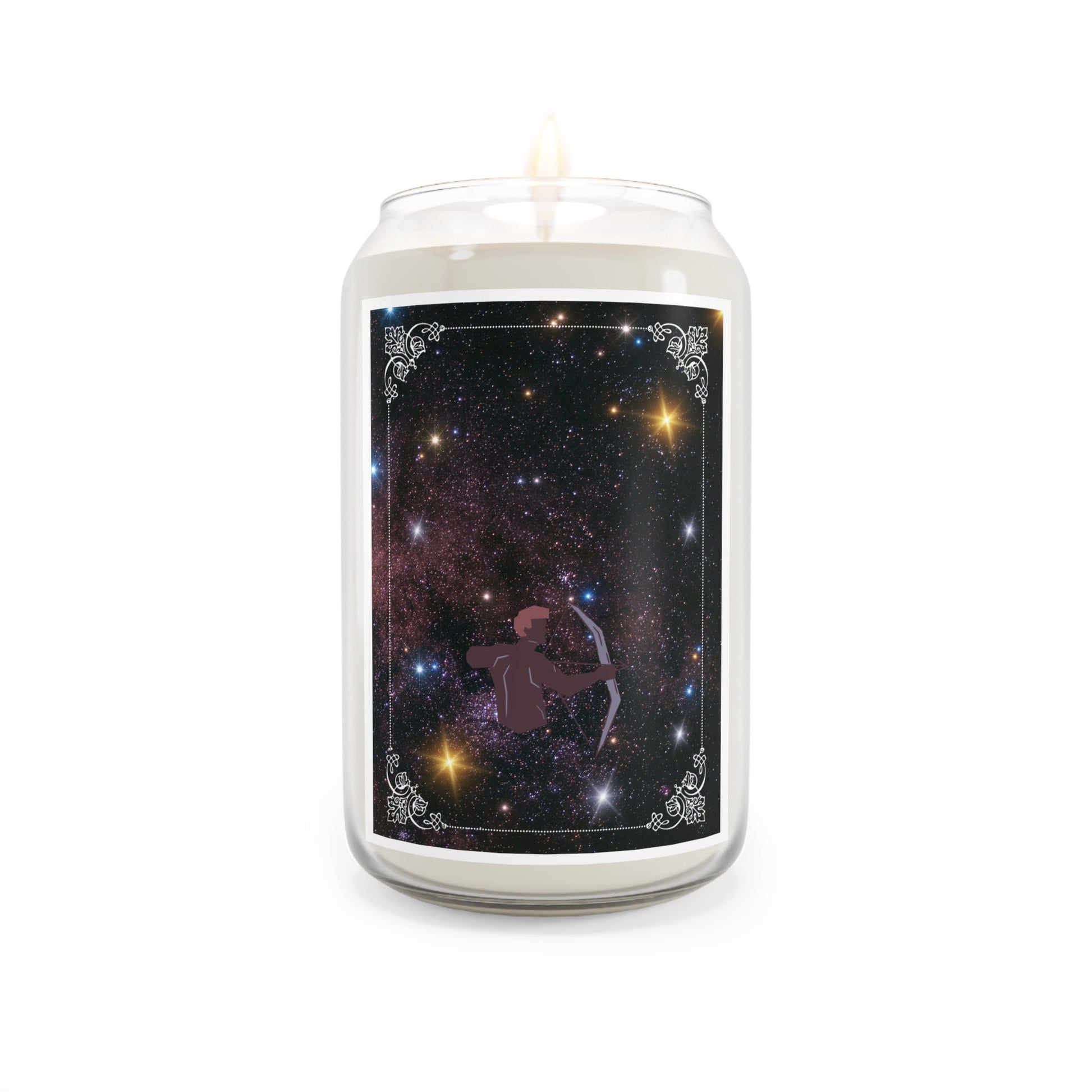 Zodiac Candles - Sagittarius Star Sign - Unique Scents & Designs - Soy Wax - Get in Tune with Your Inner Astrology - Relaxing Aromatherapy