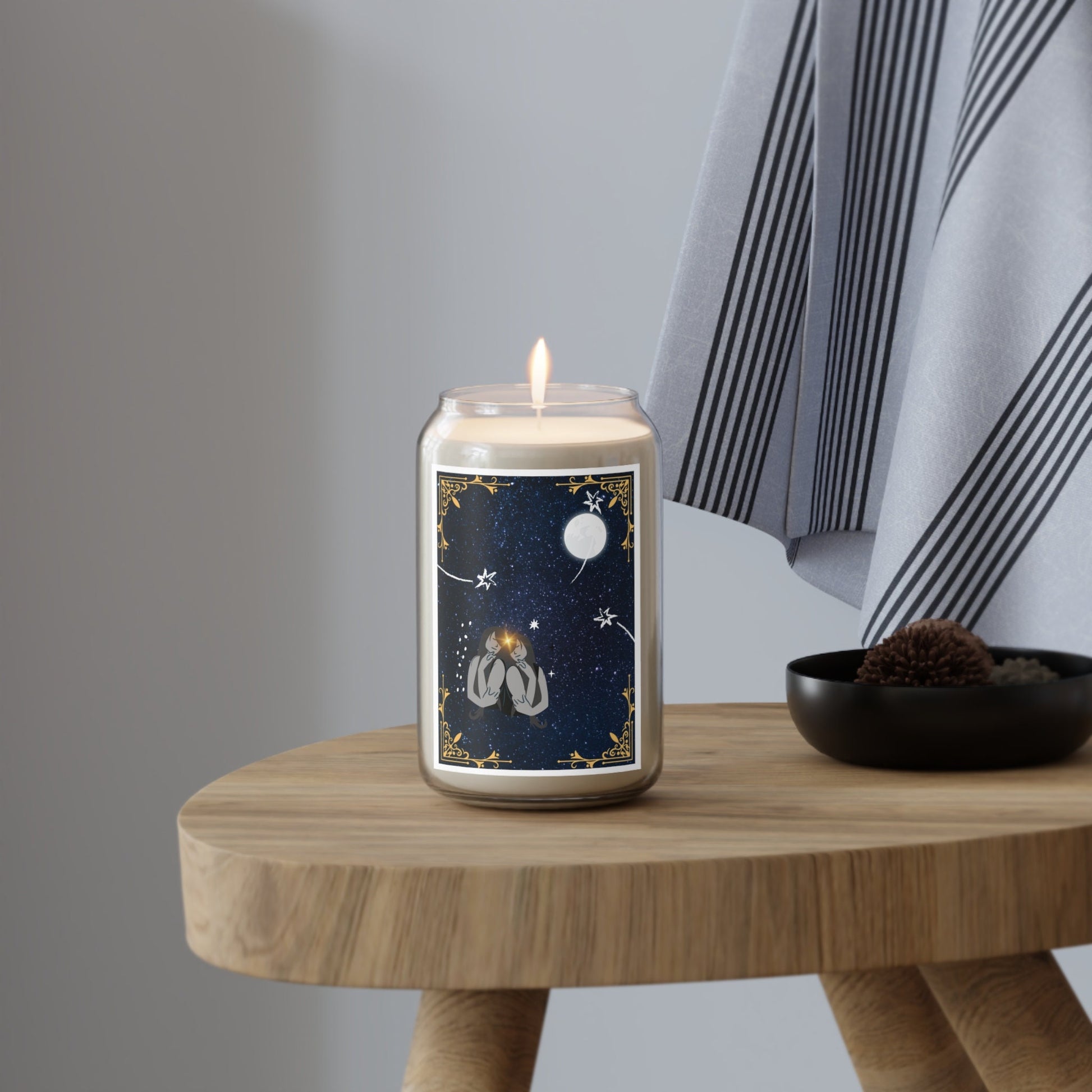 Zodiac Candles - Gemini Star Sign - Unique Scents & Designs - Soy Wax - Get in Tune with Your Inner Astrology - Relaxing Aromatherapy