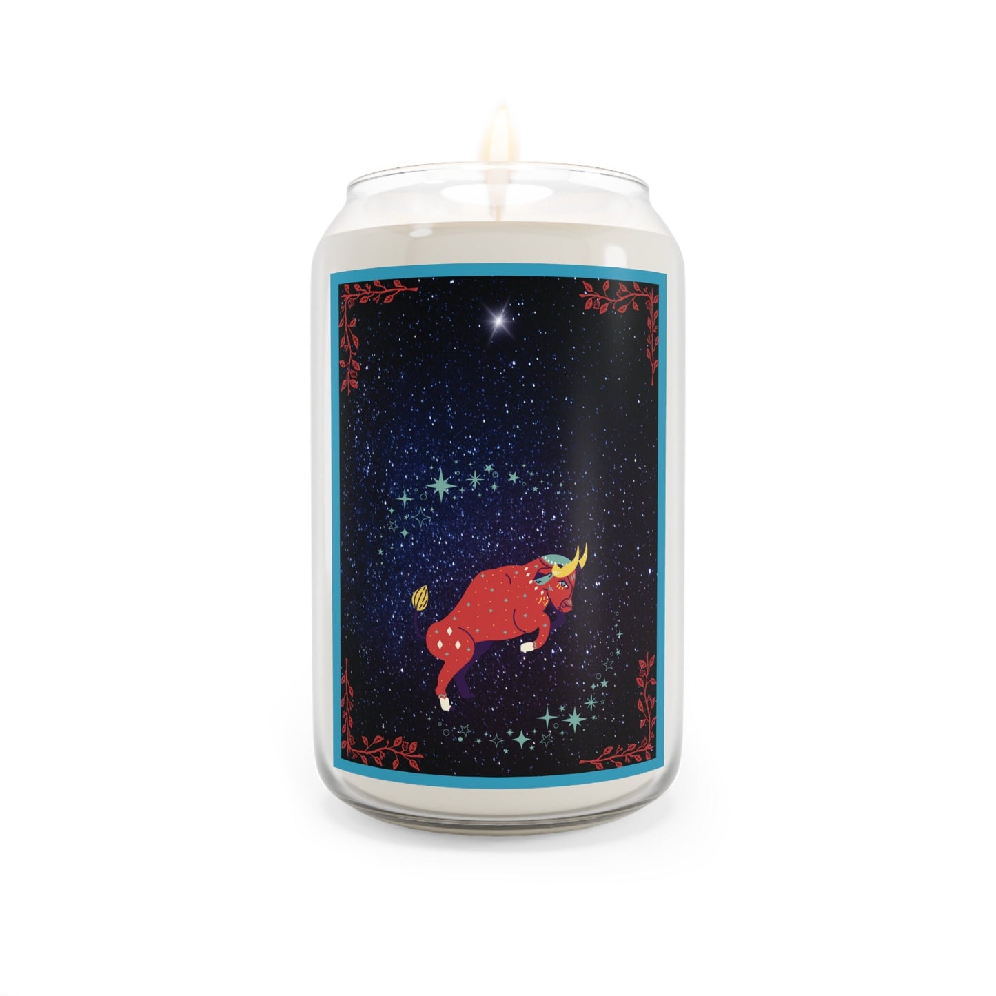 Zodiac Candles - Taurus Star Sign - Unique Scents & Designs - Soy Wax - Get in Tune with Your Inner Astrology - Relaxing Aromatherapy