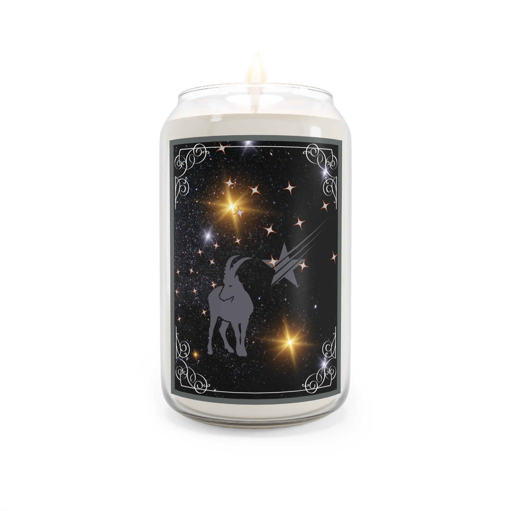 Zodiac Candles - Capricorn Star Sign - Unique Scents & Designs - Soy Wax - Get in Tune with Your Inner Astrology - Relaxing Aromatherapy